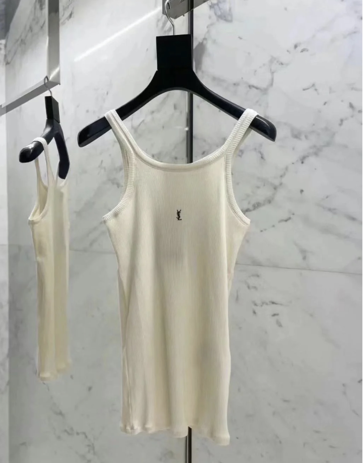 YSL Small LOGO Embroidered Strap Double Color