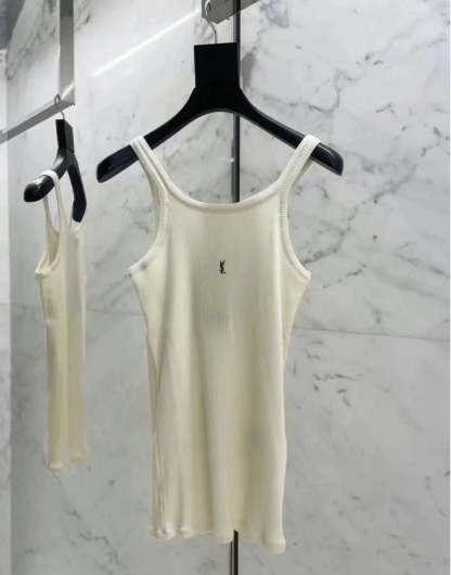 YSL Small LOGO Embroidered Strap Double Color