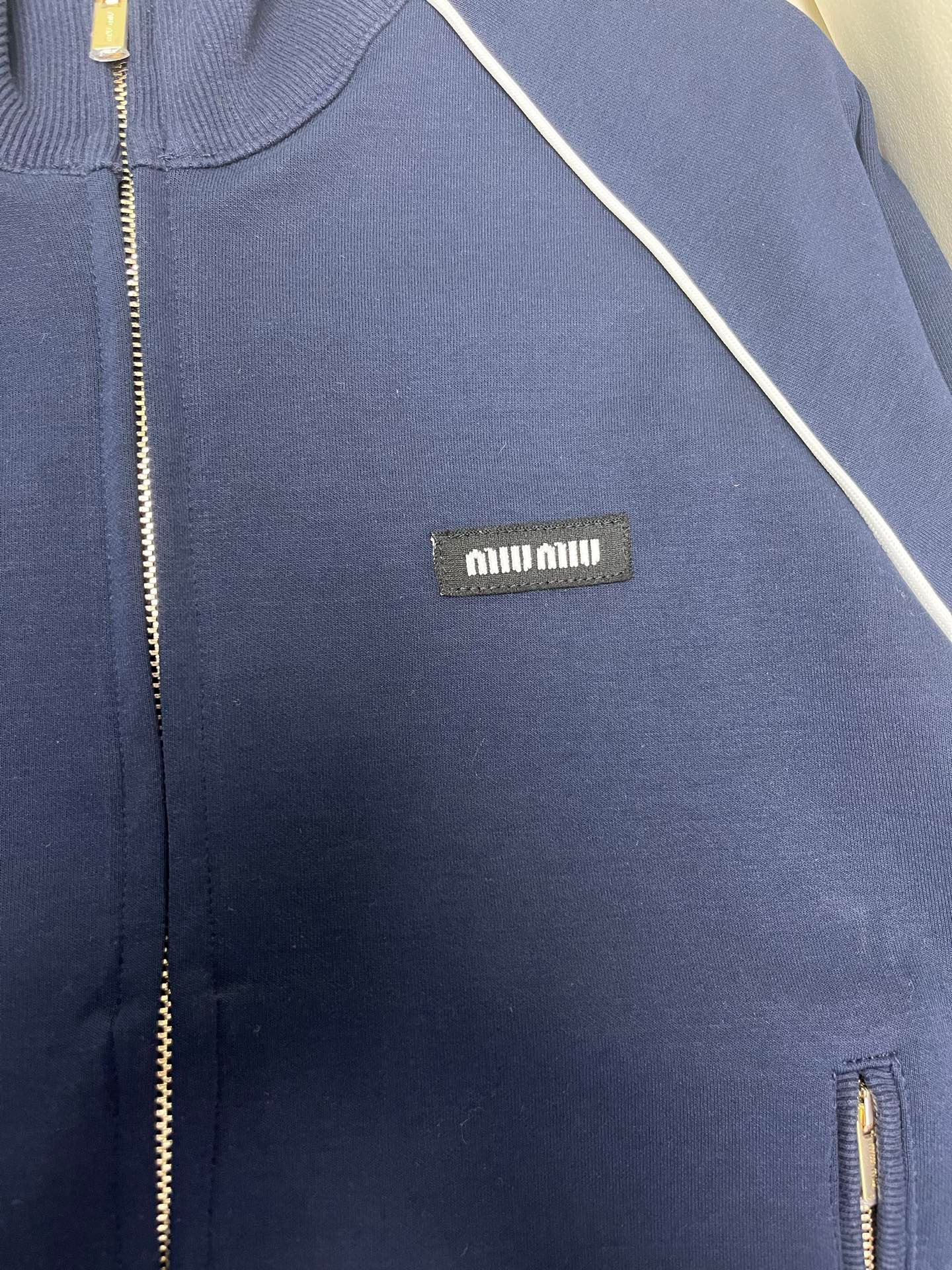 MIU25SS new zipper jacket