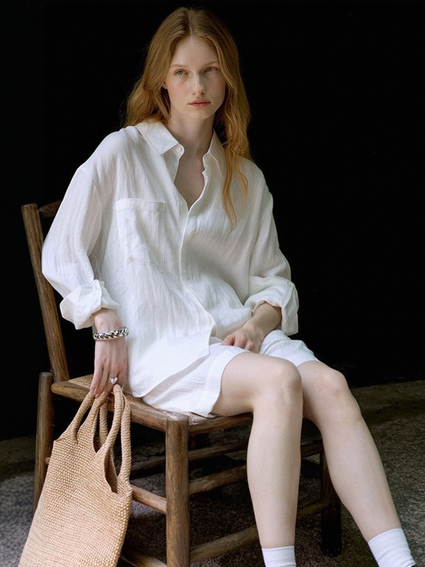 Women's 2-Piece Linen Set - Effortless Resort Aesthetic