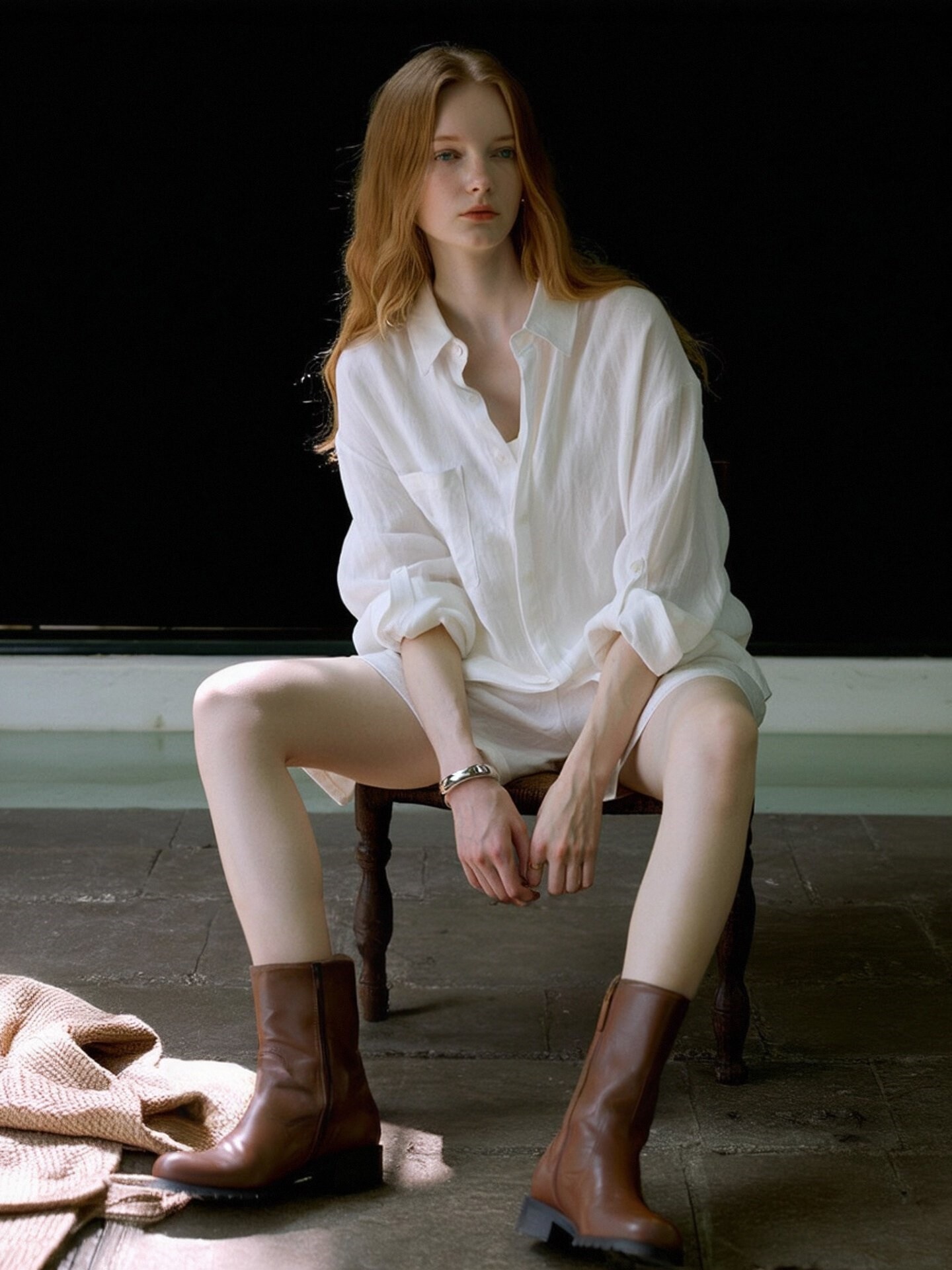 Women's 2-Piece Linen Set - Effortless Resort Aesthetic