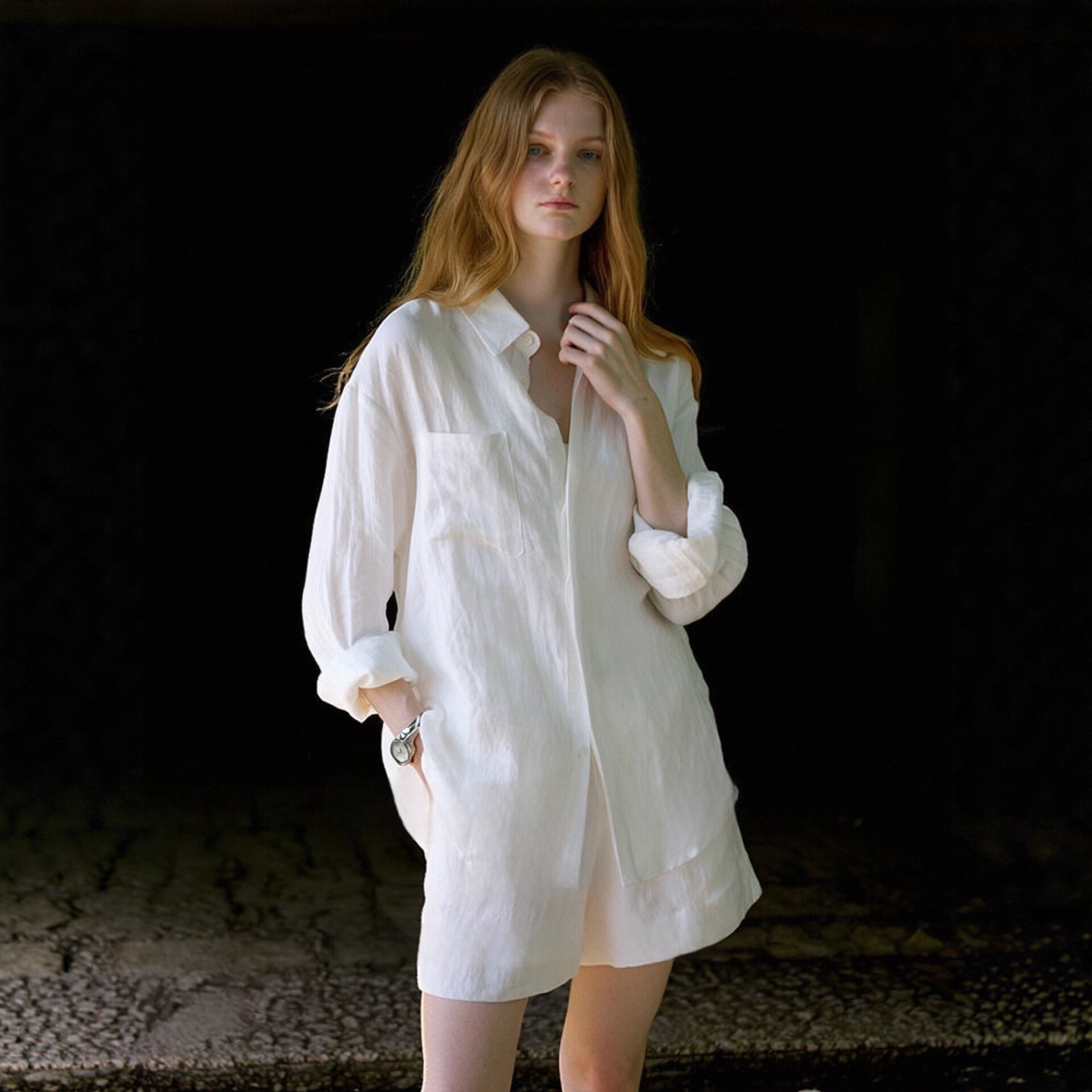 Women's 2-Piece Linen Set - Effortless Resort Aesthetic