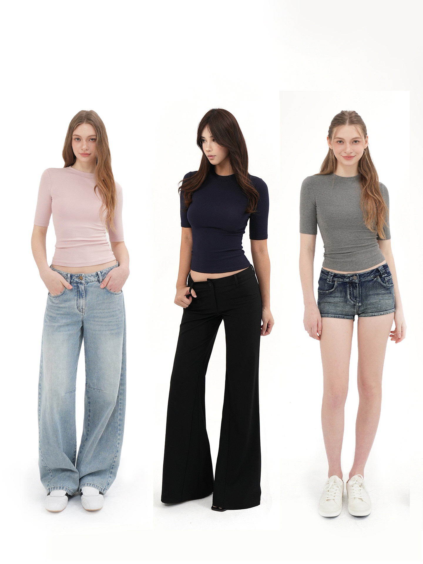 The Perfect Half-Sleeve Essential - Minimalist Black Top