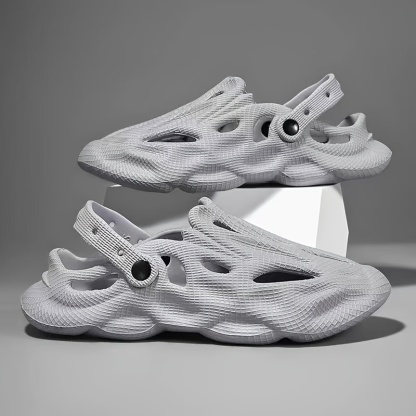 Men's Fashion Plain Color Clogs