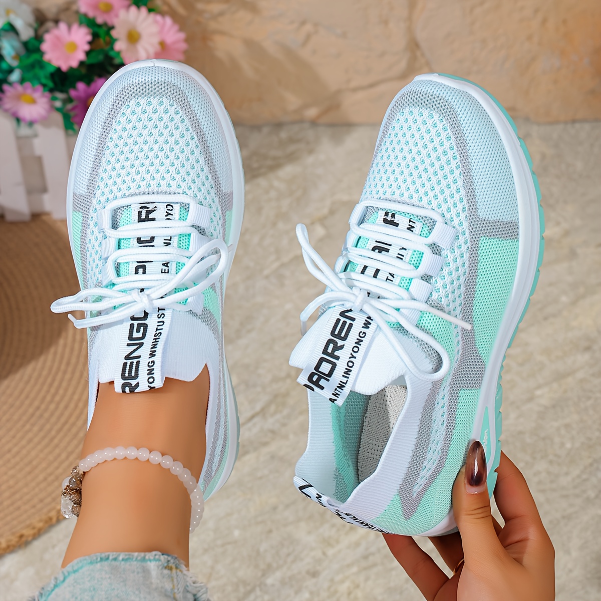 Women's Gradient Stripes Sneakers