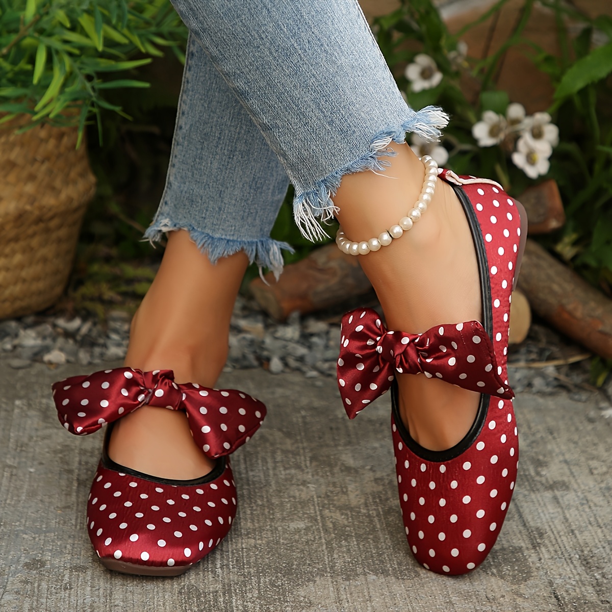 Women's Polka Dot Loafers