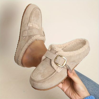Women's Plush Lining Mules