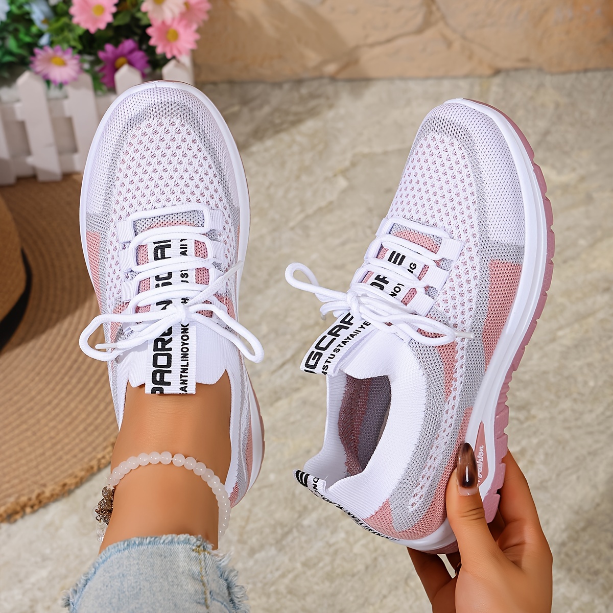 Women's Gradient Stripes Sneakers
