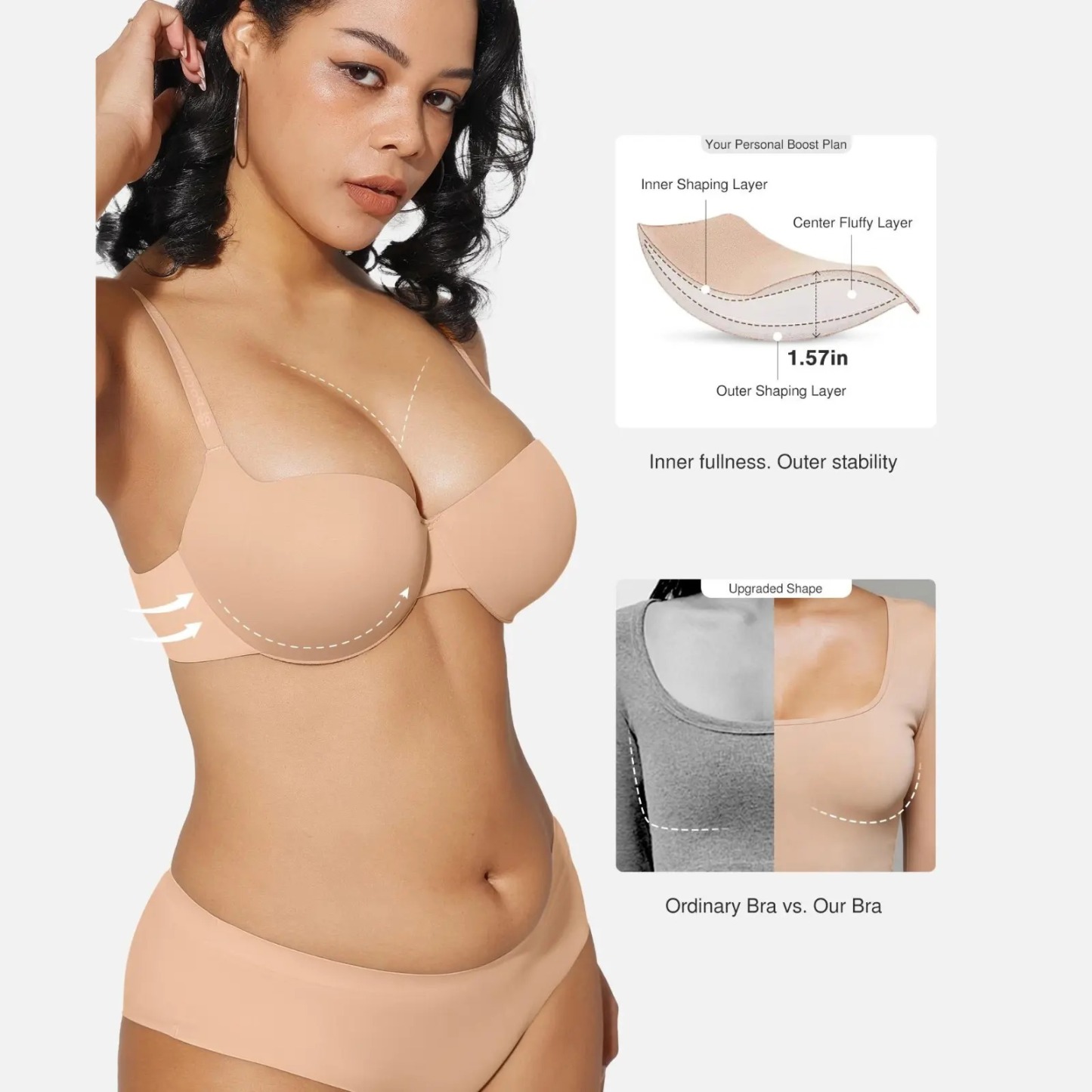 Women's T-Shirt Bra