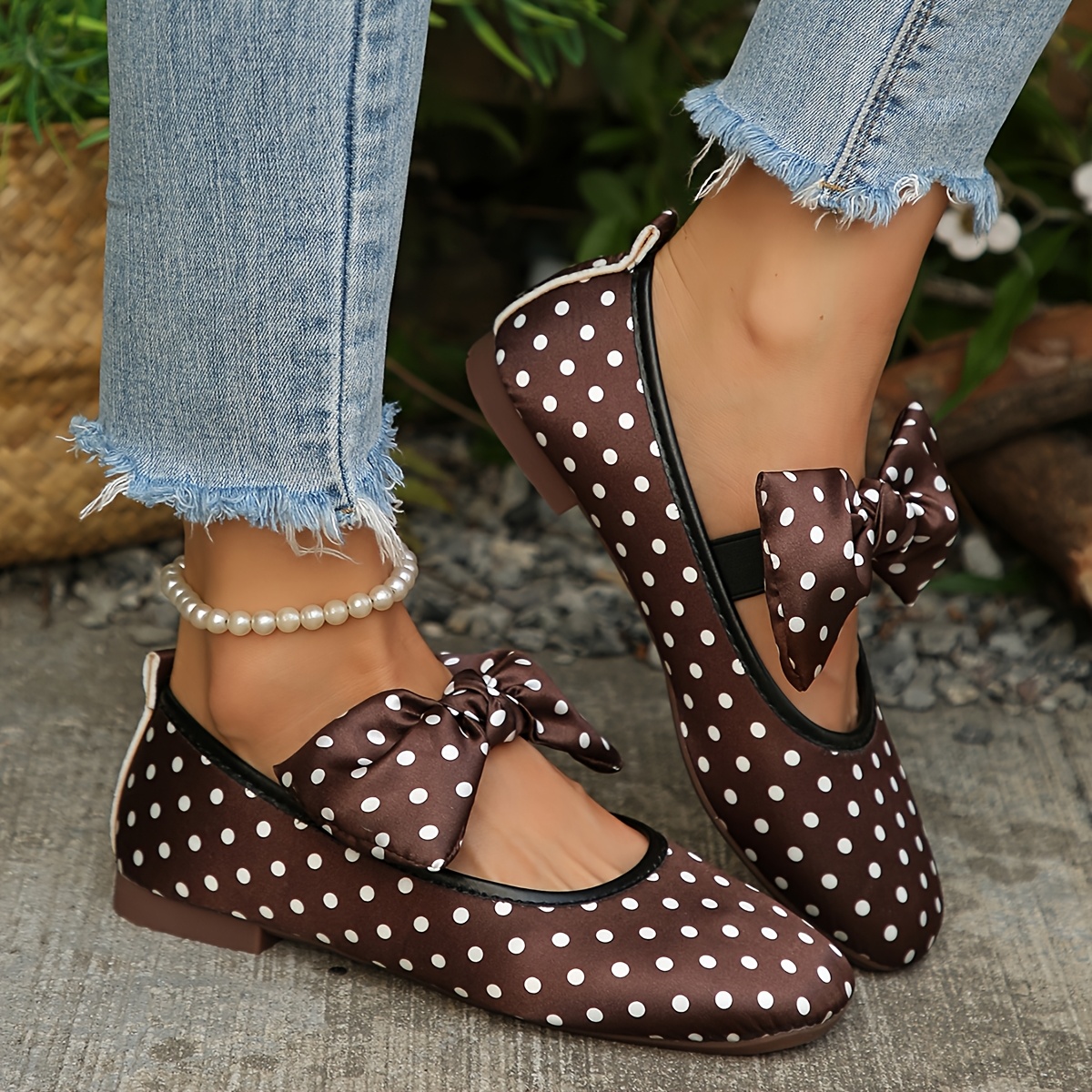 Women's Polka Dot Loafers