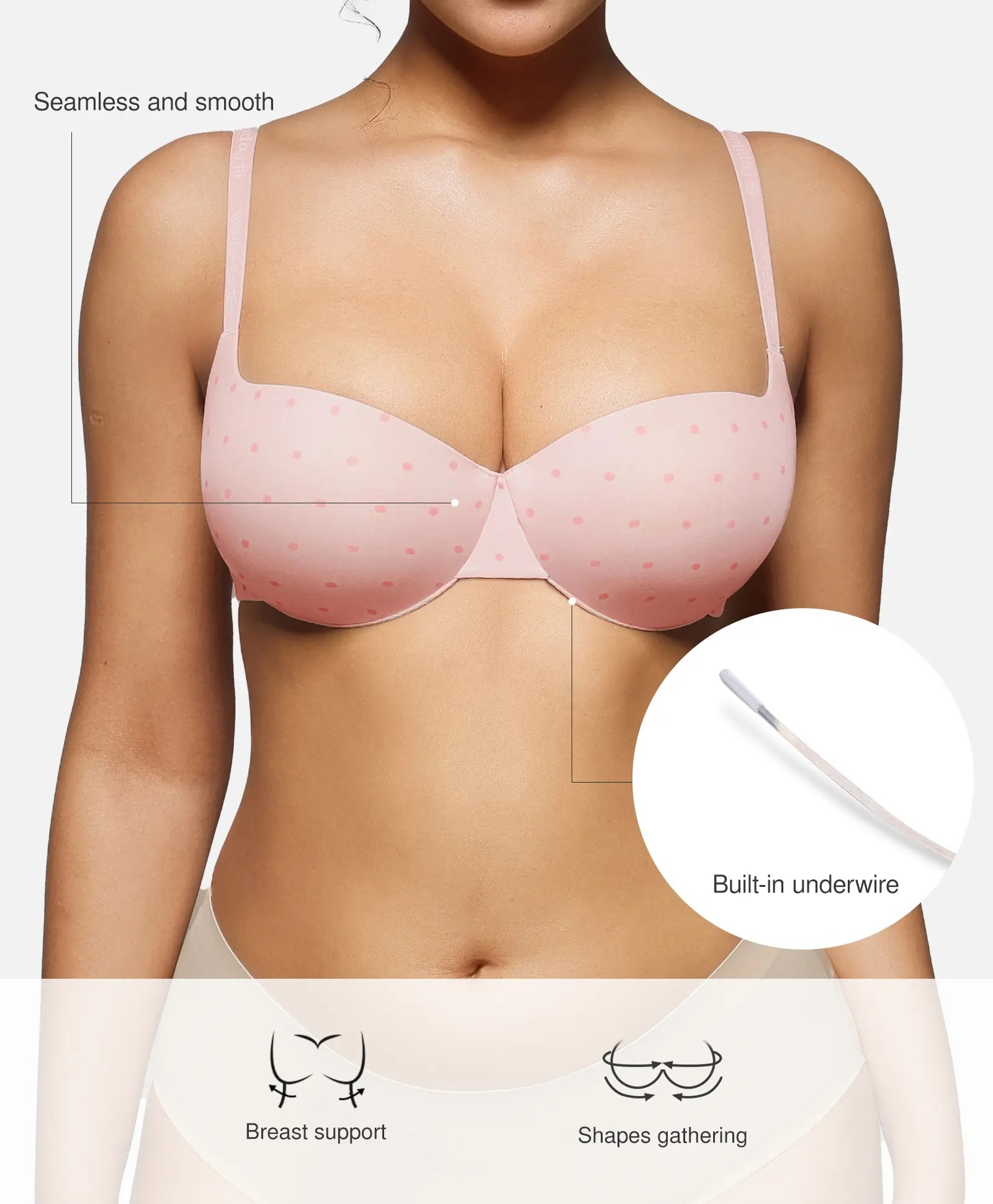 Women's T-Shirt Bra