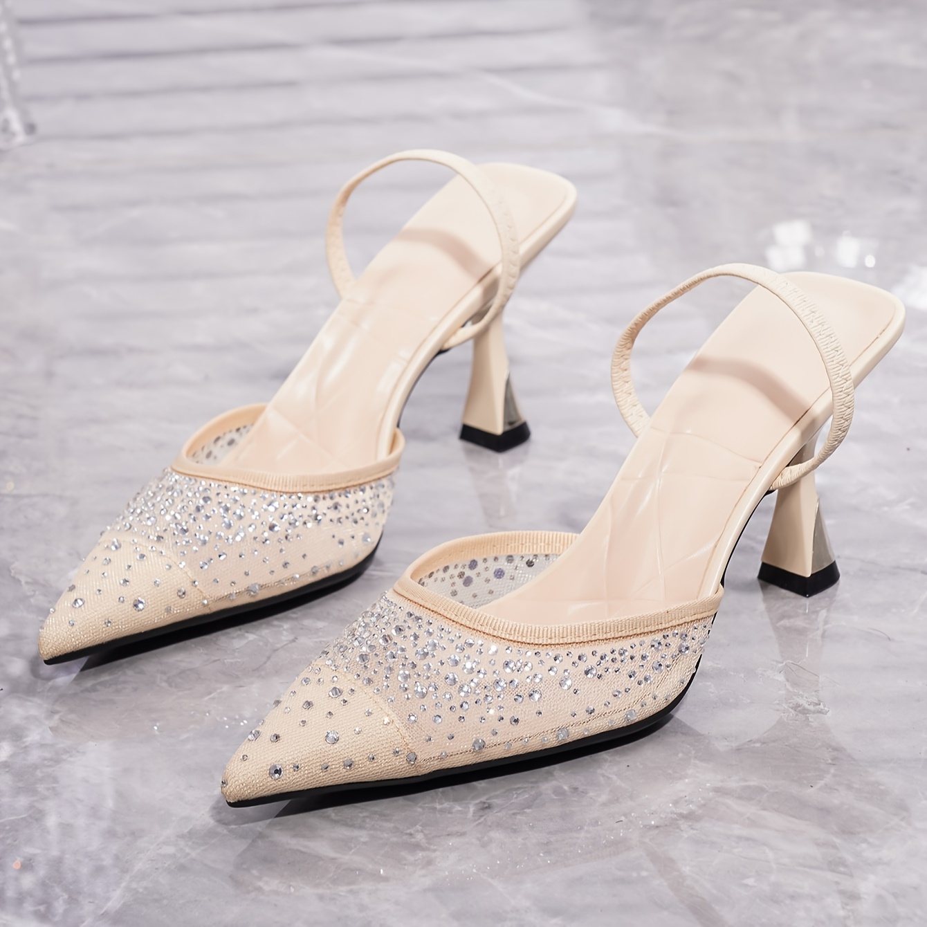 Women's Rhinestone Pumps