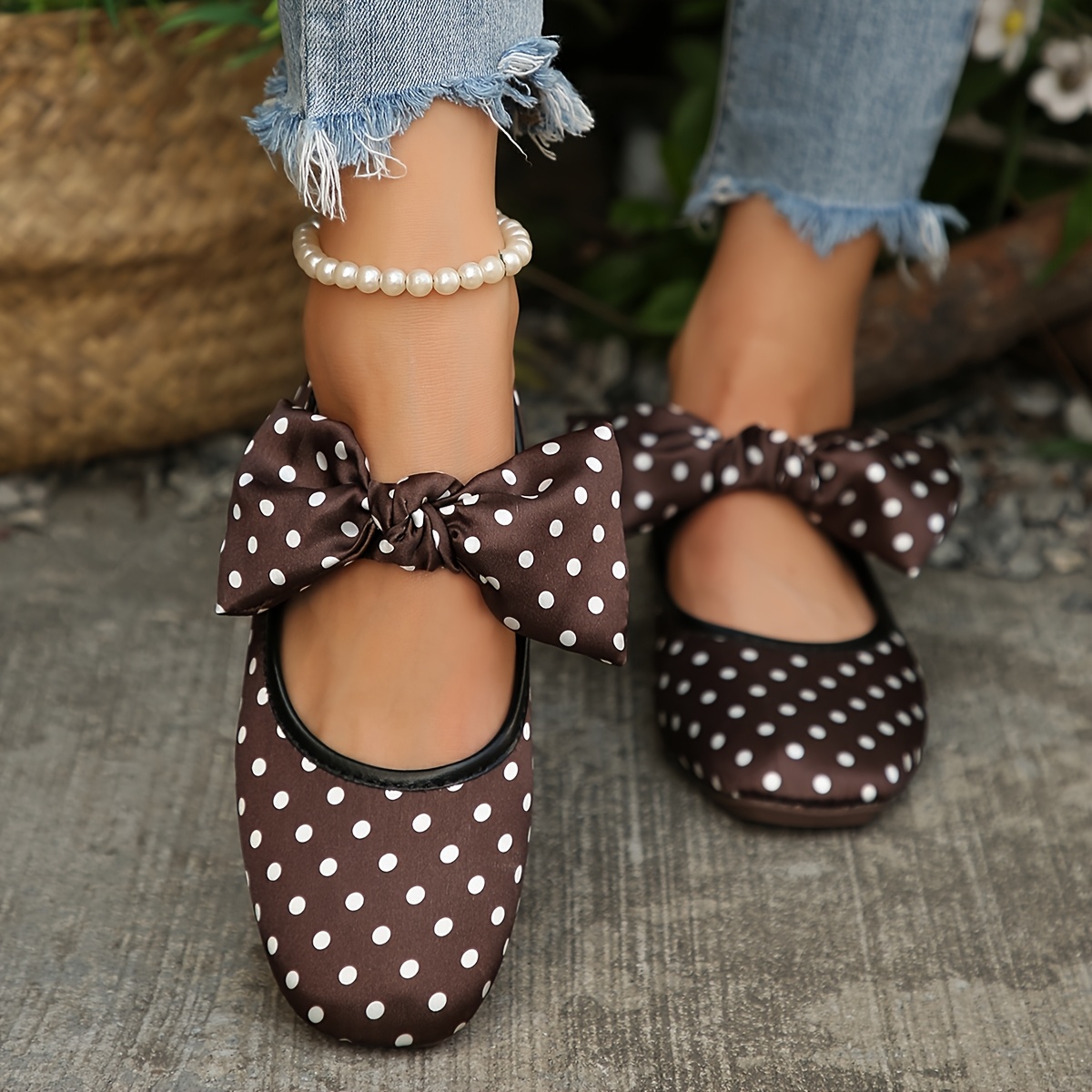 Women's Polka Dot Loafers