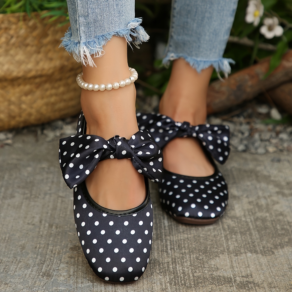 Women's Polka Dot Loafers