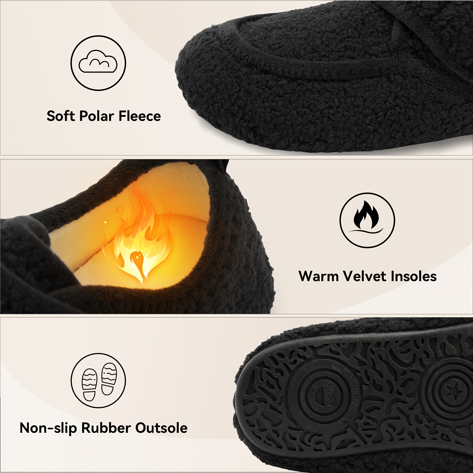 Women's Cozy Comfy Barefoot Slippers