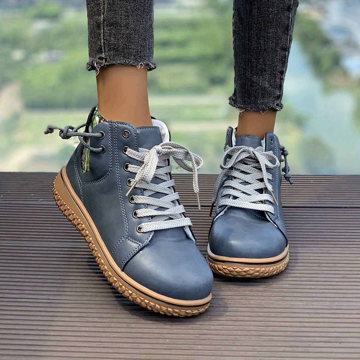 Women's Lace-Up Ankle Boots