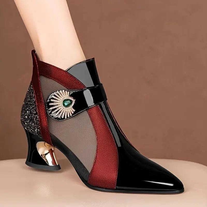 Women's Colorblock Trendy Mesh Shoes