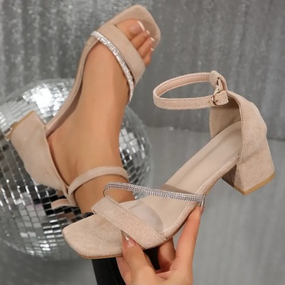 Strappy Block Heel Sandals