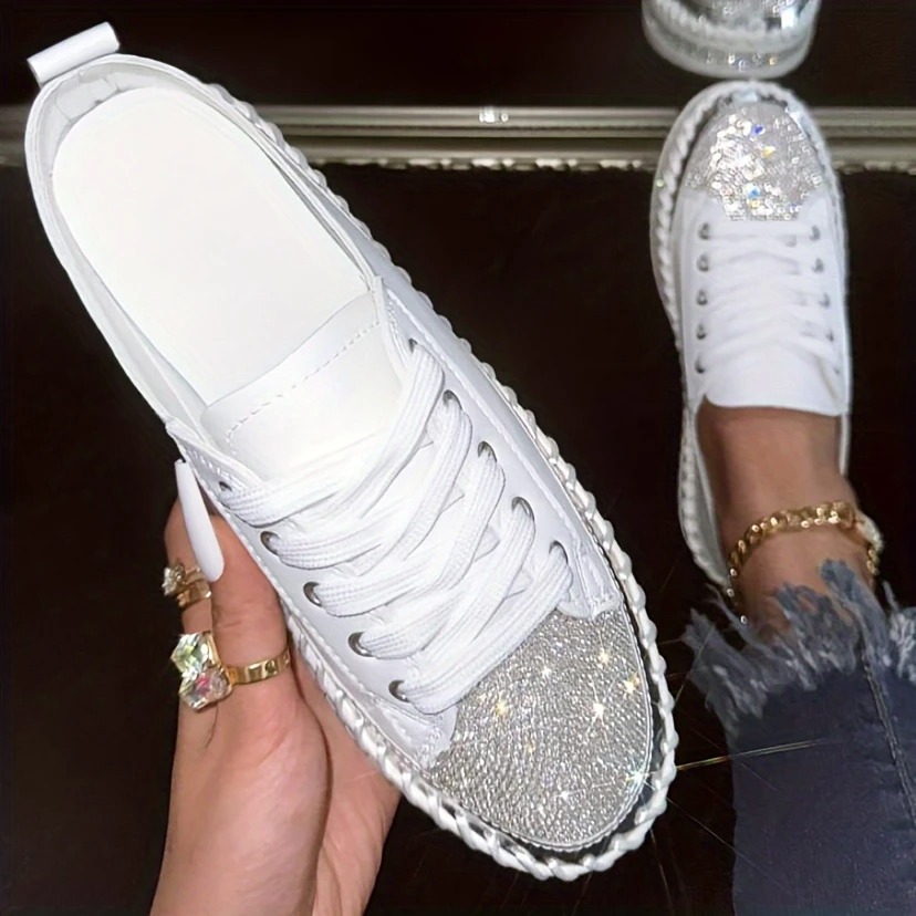 Women's Sequined Casual Sneakers
