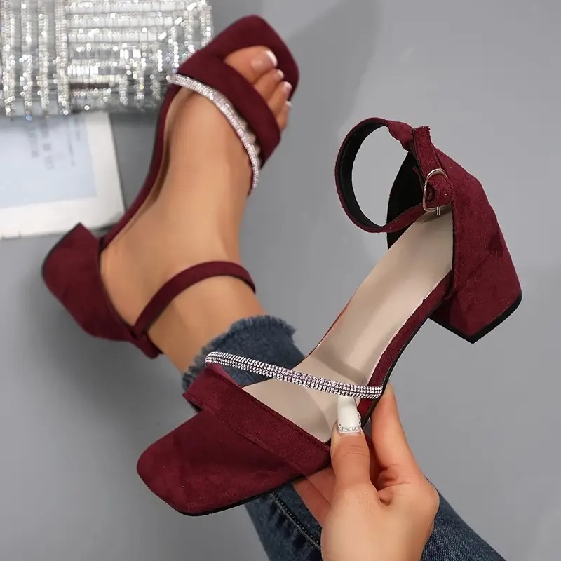 Strappy Block Heel Sandals