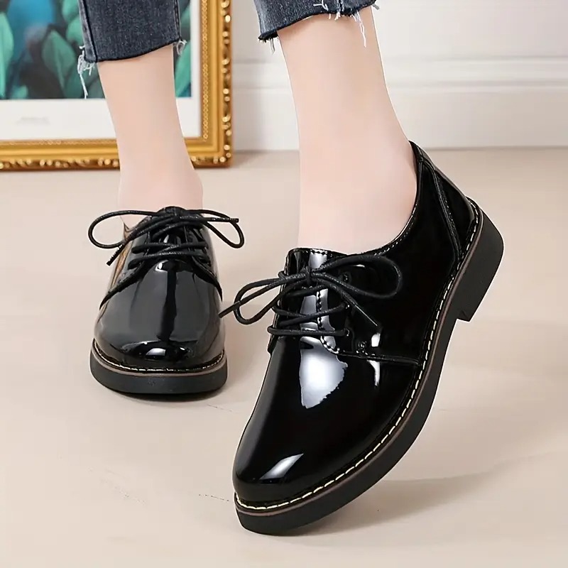 Women'S Synthetic Cover Oxford Shoes