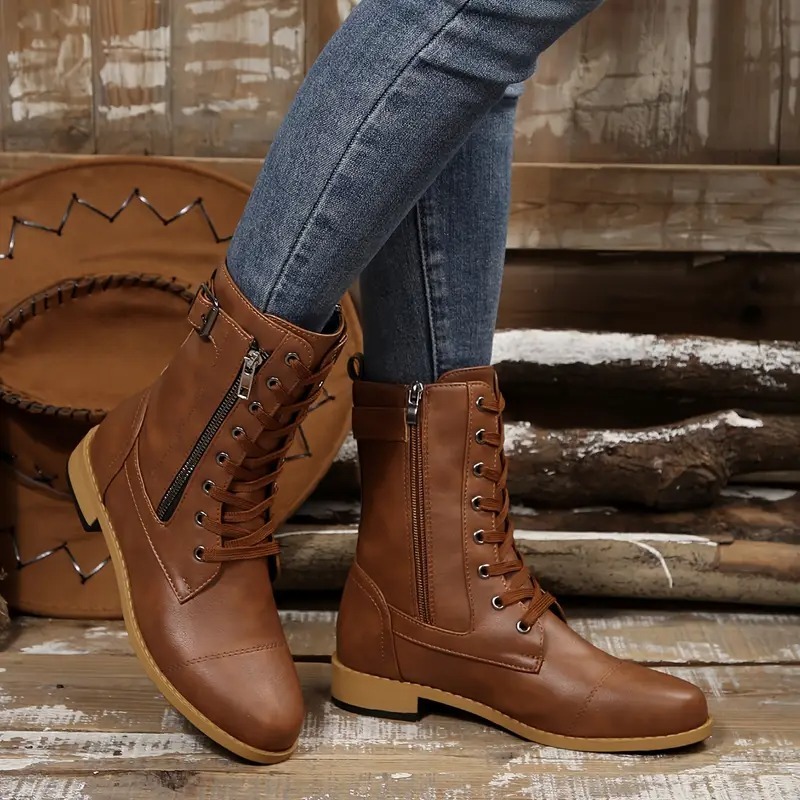 Women's Elegant Mid-Calf Boots