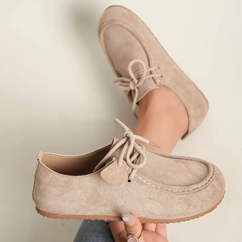 Women's Soft Lace-Up Loafers