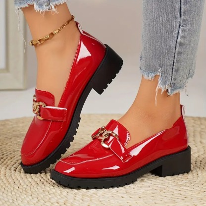 Women's Buckle Slip-on Loafers