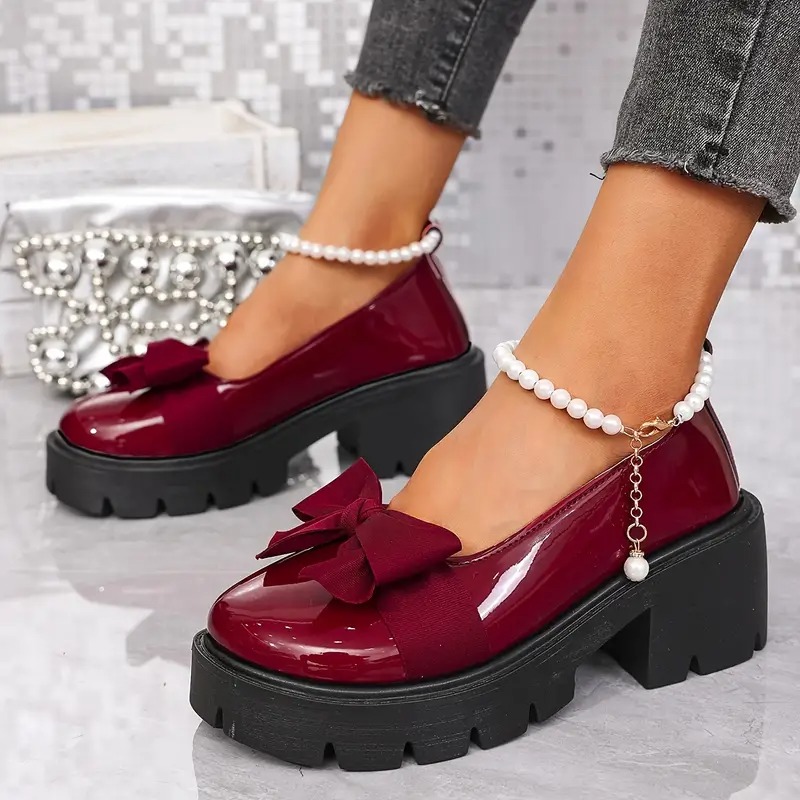 Women's Solid Color Elegant Loafers