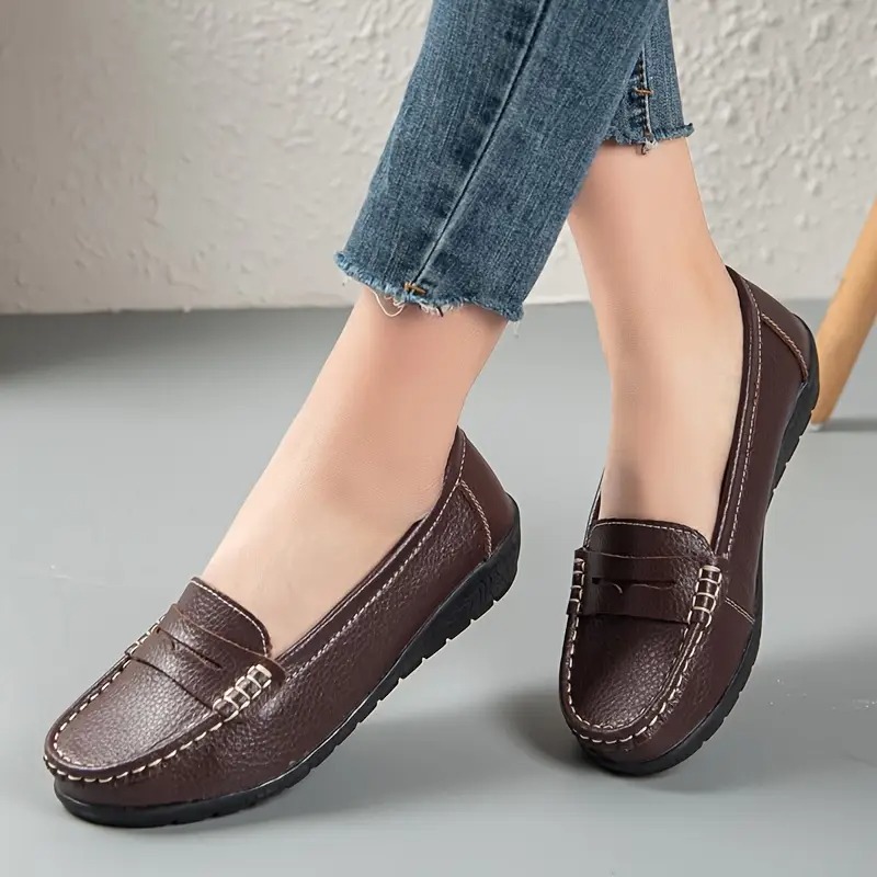 Comfortable Walking Flat Loafers