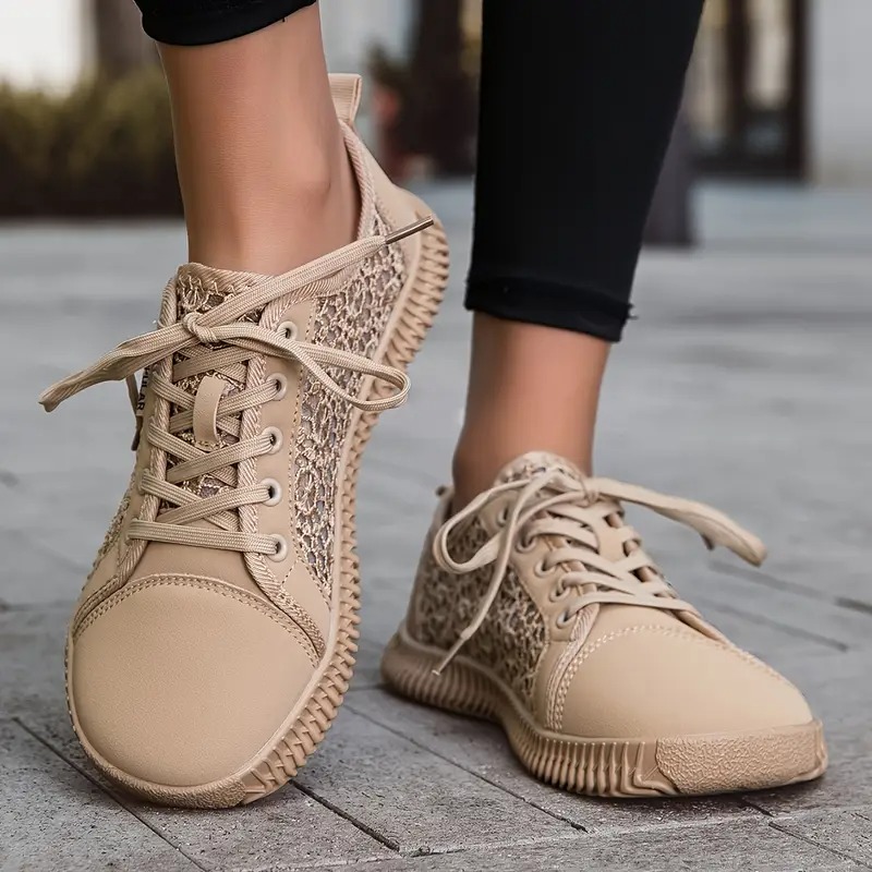 Breathable Mesh Fabric Slip-on Loafers