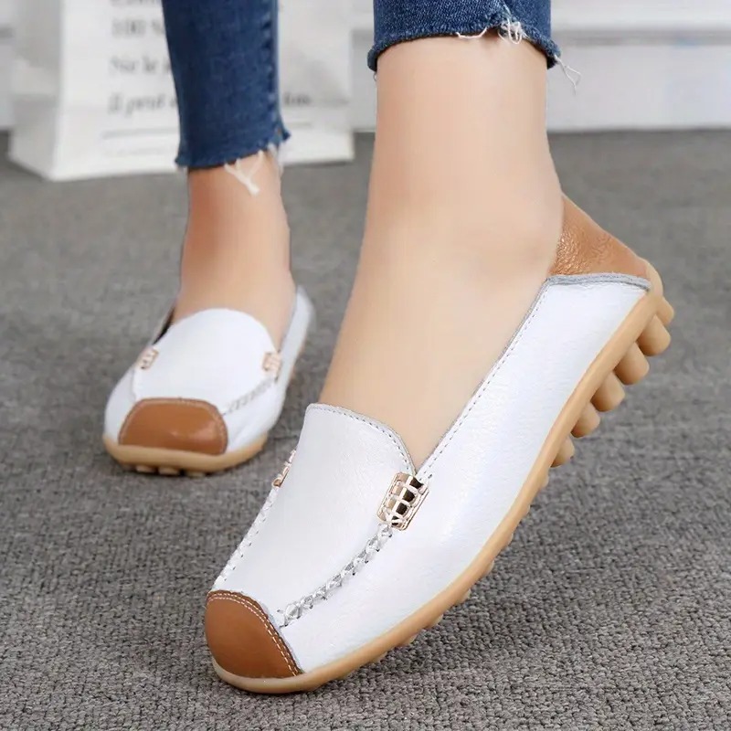 Leather Low Top Casual Shoes