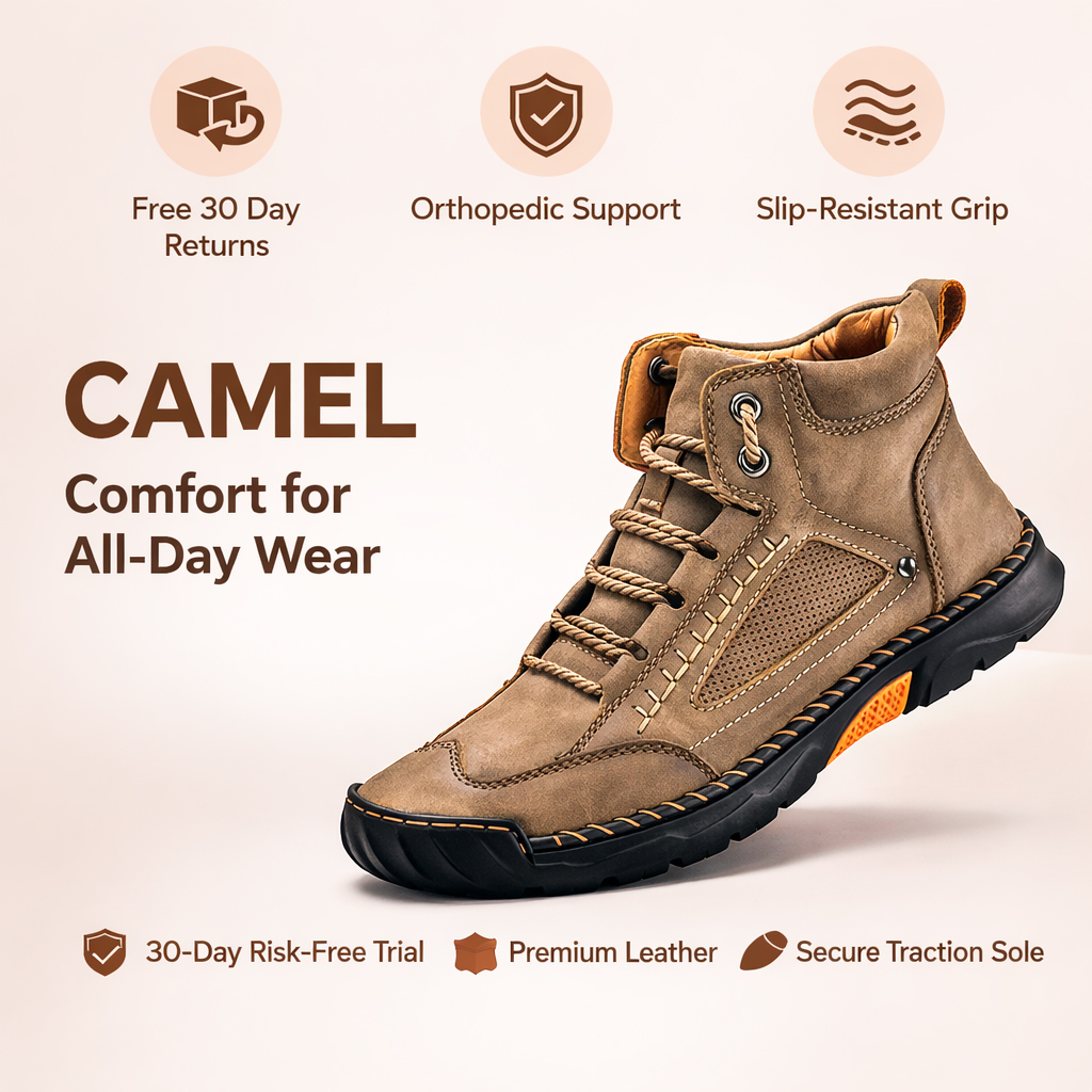 Men’s Comfort Leather Boots