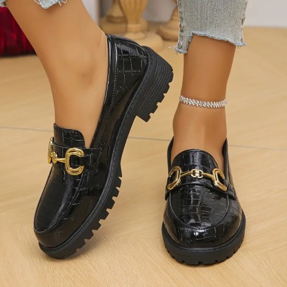 Women's Buckle Slip-on Loafers