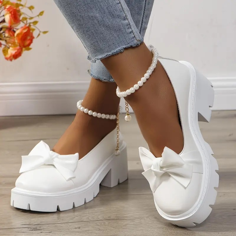 Women's Solid Color Elegant Loafers