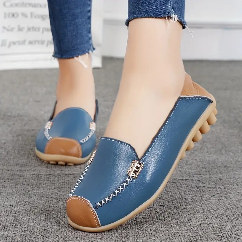 Leather Low Top Casual Shoes