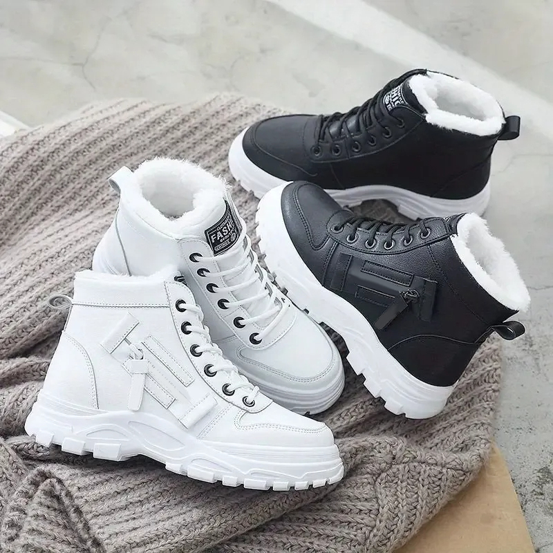 Women's Plush Lined Ankle Boots