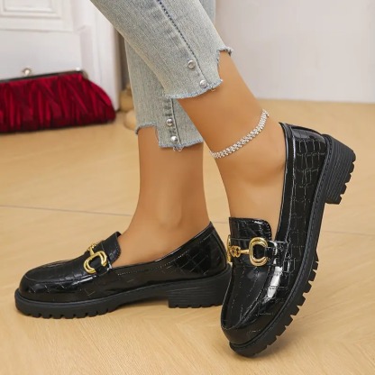 Women's Buckle Slip-on Loafers