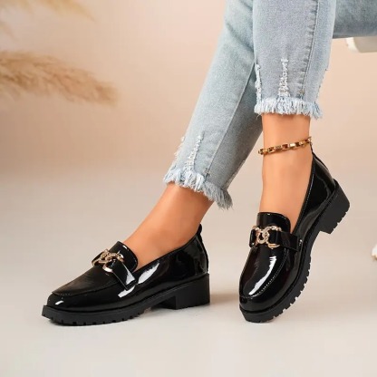 Women's Buckle Slip-on Loafers