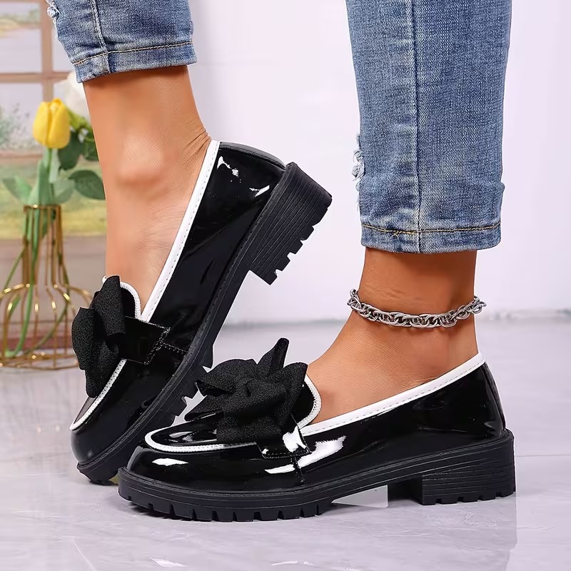 Women's British Vintage Penny Loafers