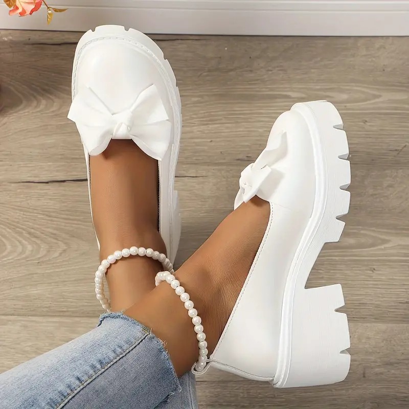 Women's Solid Color Elegant Loafers