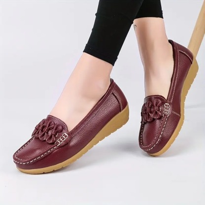 Stylish Comfort Bow Decor Loafers