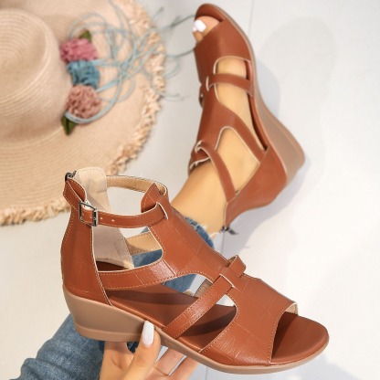 Women's Ankle Strap Roman Sandals