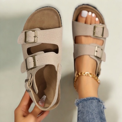 Women's Retro Slip-On Sandals