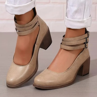 Women's Stylish Chunky Block Heels