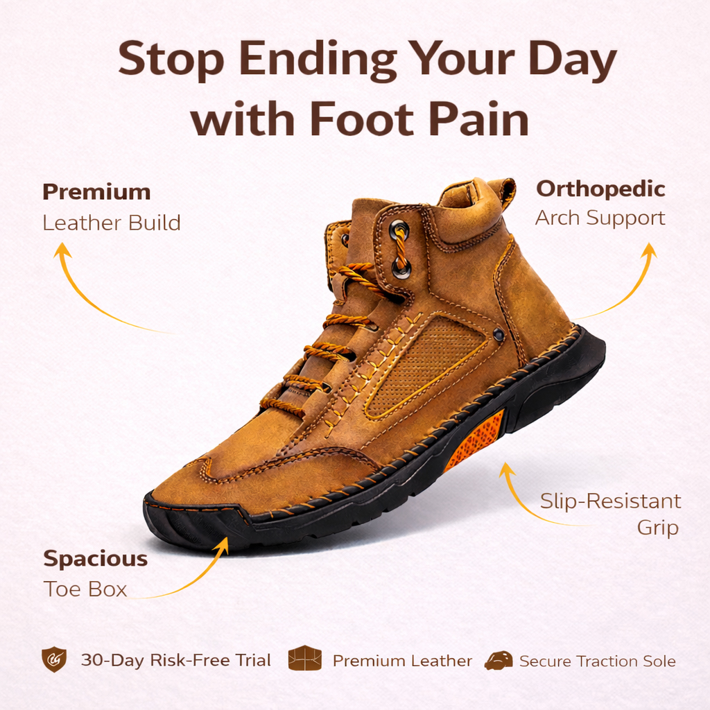 Men’s Comfort Leather Boots