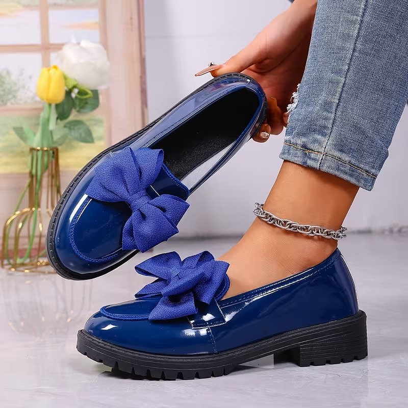 Women's British Vintage Penny Loafers