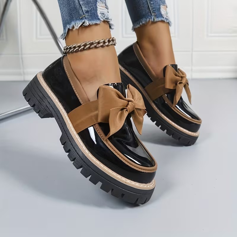 Women's British Vintage Penny Loafers