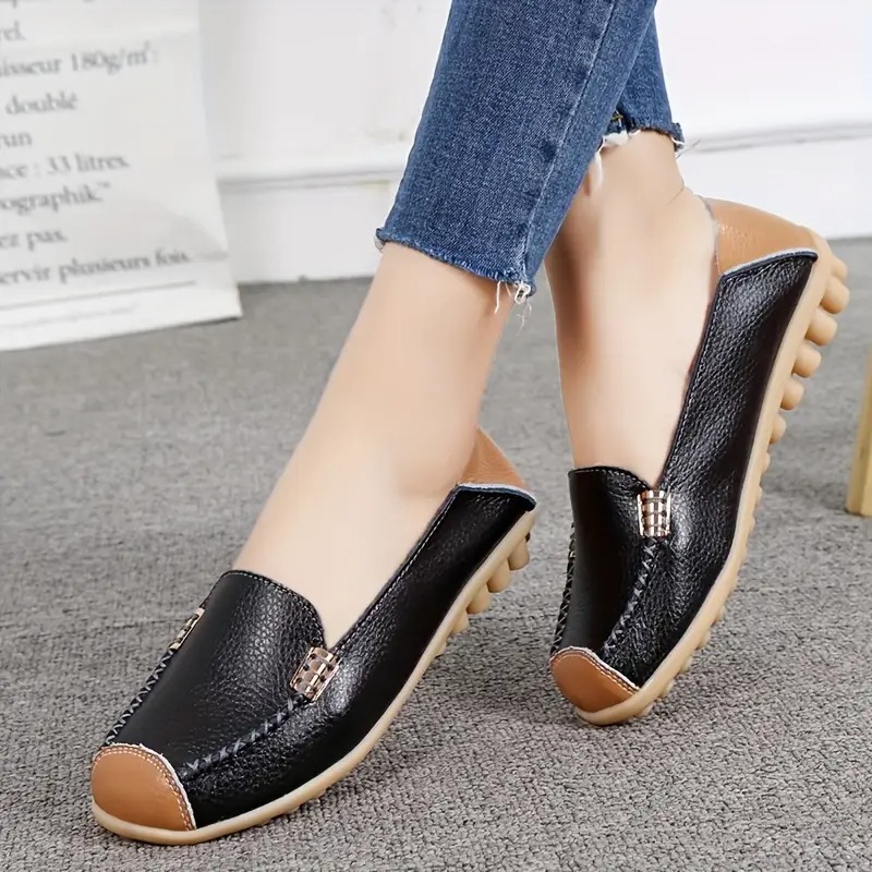 Leather Low Top Casual Shoes