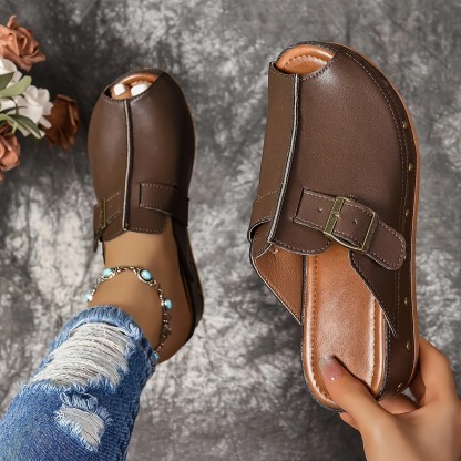 Women's Casual Slip-On Platform Sandals